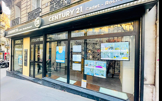Agence immobilière CENTURY 21 Cadet - Rochechouart, 75009 PARIS