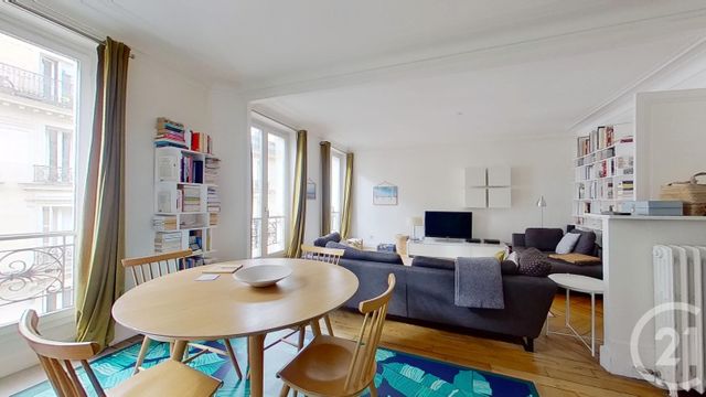 Appartement F4 à vendre - 4 pièces - 88.5 m2 - PARIS - 75009 - ILE-DE-FRANCE - Century 21 Cadet - Rochechouart