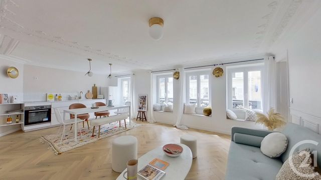 Appartement F4 à vendre - 4 pièces - 67.75 m2 - PARIS - 75009 - ILE-DE-FRANCE - Century 21 Cadet - Rochechouart