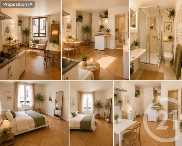 Appartement T2 à vendre - 2 pièces - 32.5 m2 - PARIS - 75009 - ILE-DE-FRANCE - Century 21 Cadet-Rochechouart