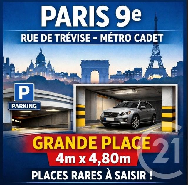 Parking à vendre PARIS