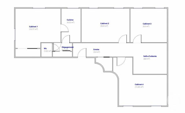 Appartement Autre à vendre - 6 pièces - 64.7 m2 - PARIS - 75009 - ILE-DE-FRANCE - Century 21 Cadet-Rochechouart