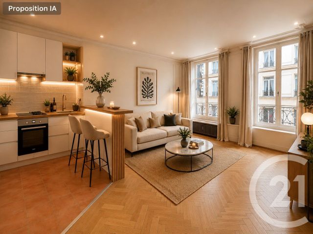 Appartement F3 à vendre PARIS