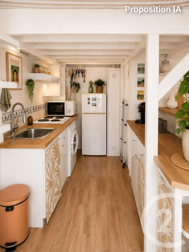 Appartement F1 à vendre - 1 pièce - 26.8 m2 - PARIS - 75002 - ILE-DE-FRANCE - Century 21 Cadet-Rochechouart